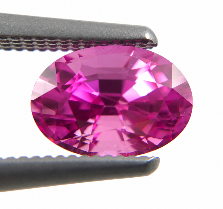 Pink Sapphire 1.19 carat 6.98x4.86x4.29mm oval cut - Buy loose or Make your own jewelry design