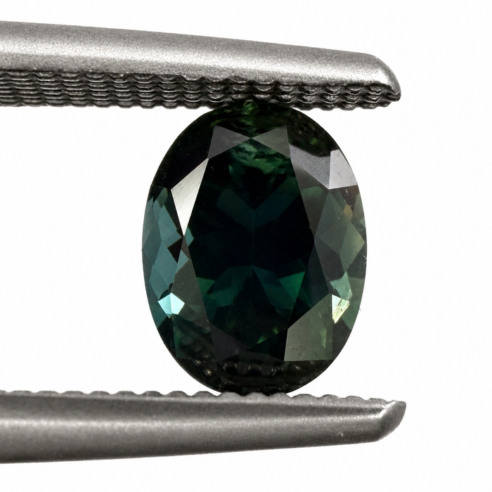 Australian Parti sapphire 1.00ct oval brilliant cut loose gemstone - Buy loose or customise
