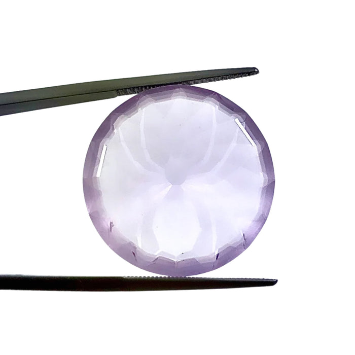 Amethyst unique German laser spider mixed cut 28.49 carat loose gemstone - Buy loose or customise