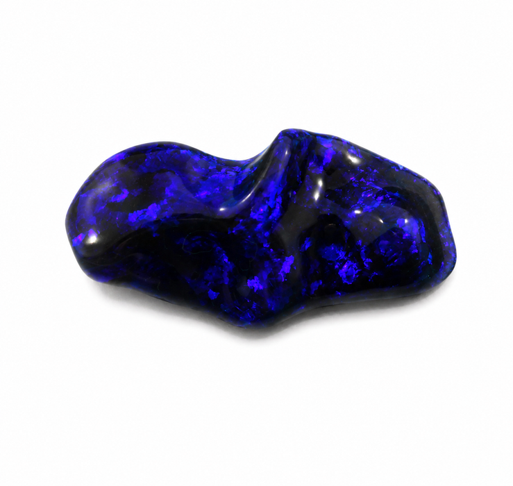 Australian jelly opal 22.94 carat loose gemstone - Carving by Daniela L'Abbate