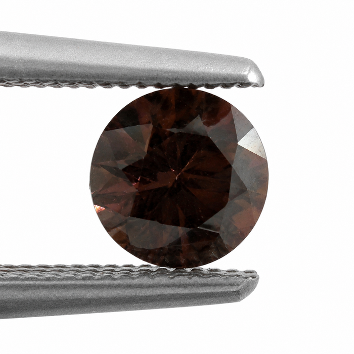 Red Zircon round cut 0.66-0.76ct 5x3mm approximately each loose gemstone - price is per stone - Buy loose or customise