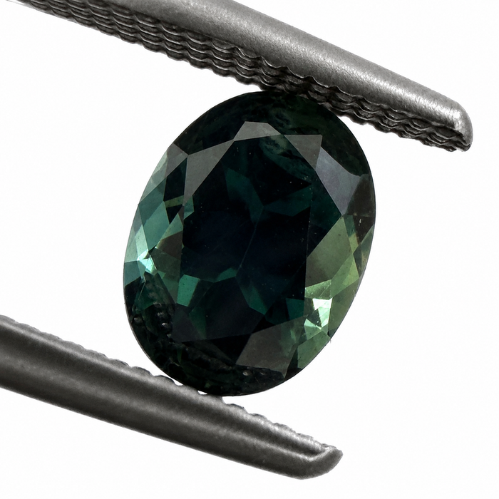 Australian Parti sapphire 1.00ct oval brilliant cut loose gemstone - Buy loose or customise