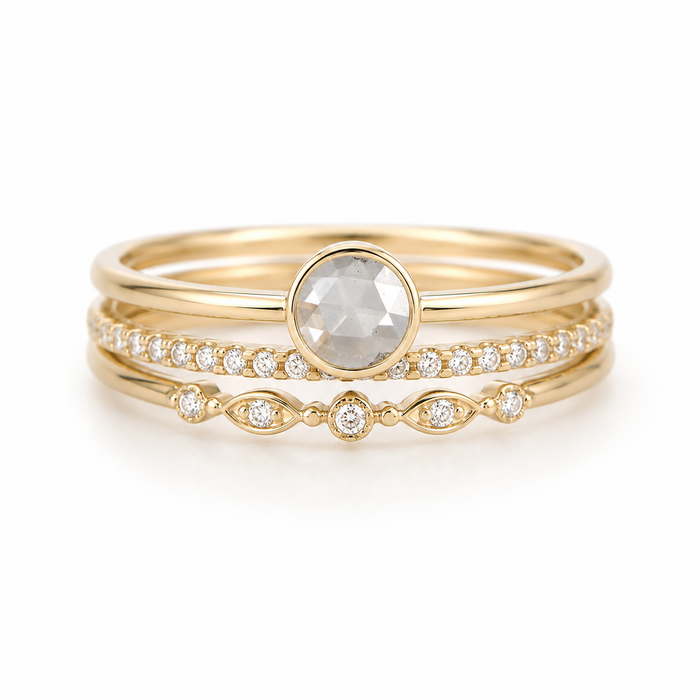 Champagne diamond round cut 0.28 carat loose gemtone - Buy loose or Make your own custom jewelry