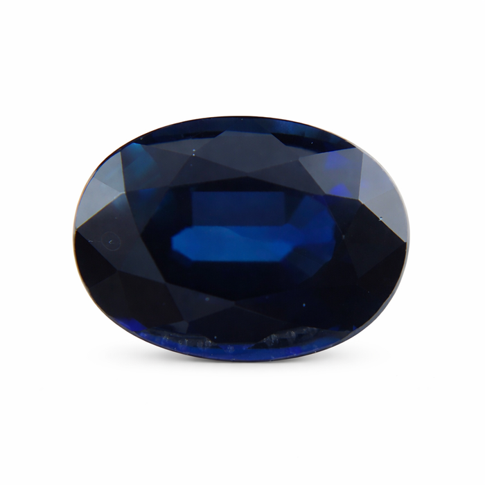 Australian Blue Sapphire oval cut 1.23 carats - Make your own custom jewelry design