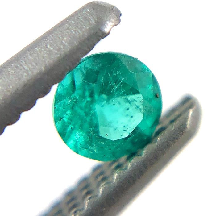 Paraiba tourmaline melee 0.09 carats 2.76x1.91mm round cut loose gemstone - Buy loose or customise