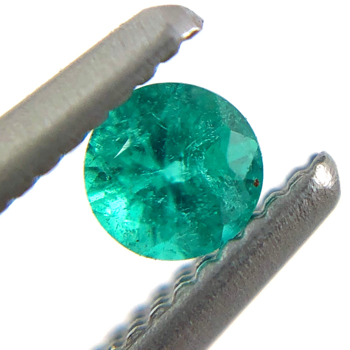 Paraiba tourmaline melee 0.09 carats 2.76x1.91mm round cut loose gemstone - Buy loose or customise