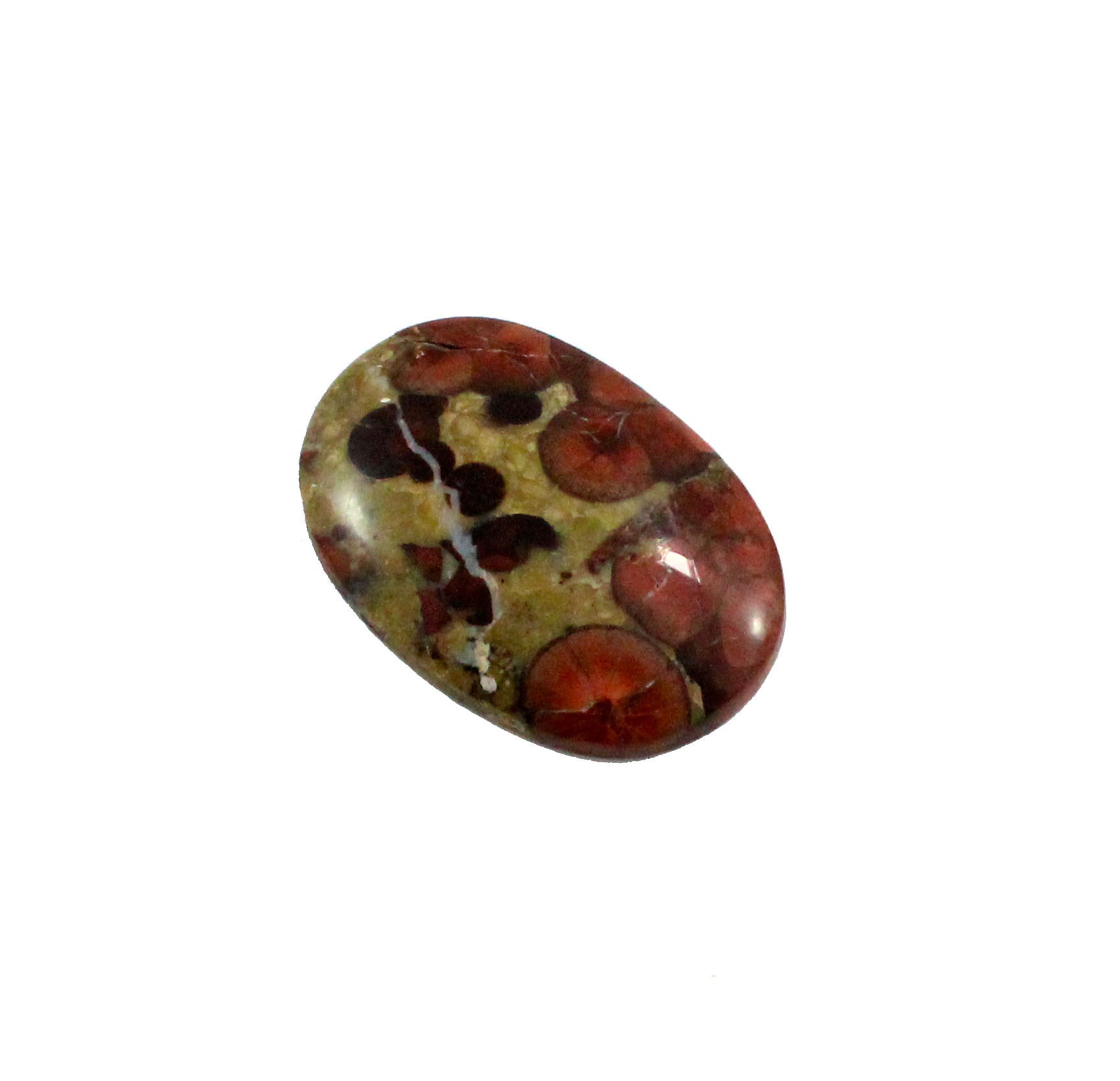 Peanut Rock 36x25mm oval cut cabochon - Make your own custom jewelry - Sarah Hughes - 5