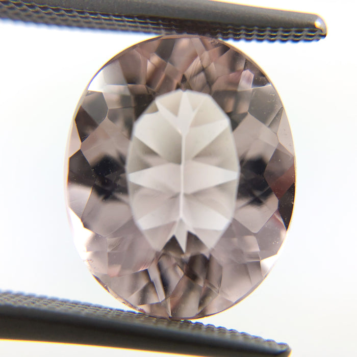 Morganite oval cut 5.18 carat loose gemstone - Buy loose or Make your own custom jewelry