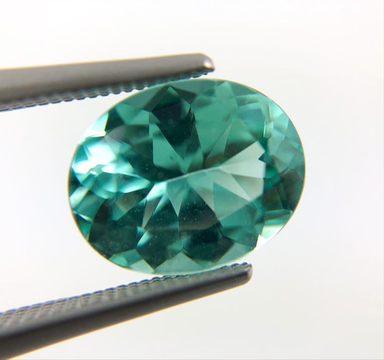 Mint blue green Tourmaline oval cut 2.75 carat gemstone - Buy loose or make your own custom jewelry