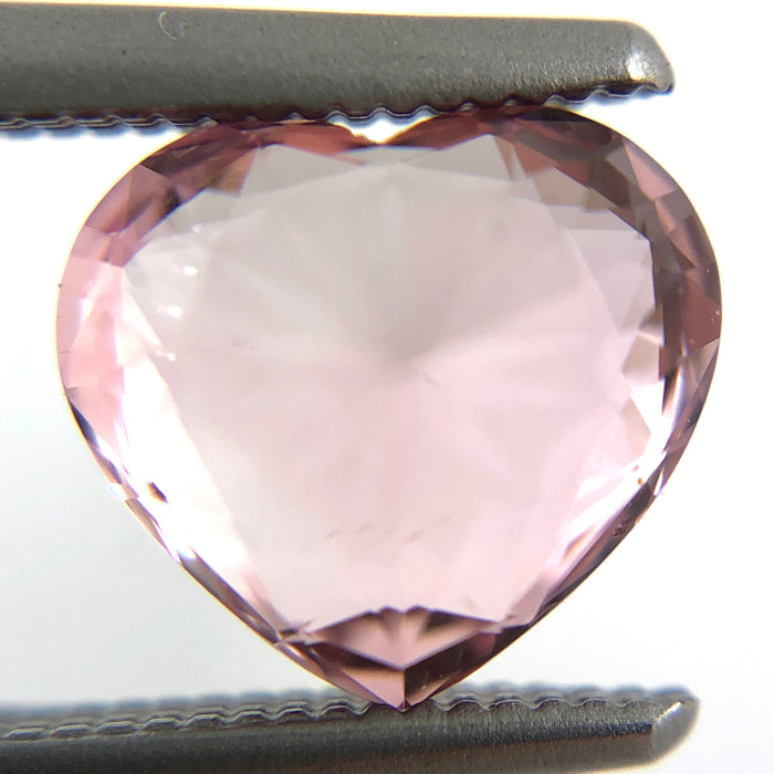 Unique Light pink tourmaline mixed heart cut 1.49 carats loose gemstone - Buy loose or Make your own jewelry design
