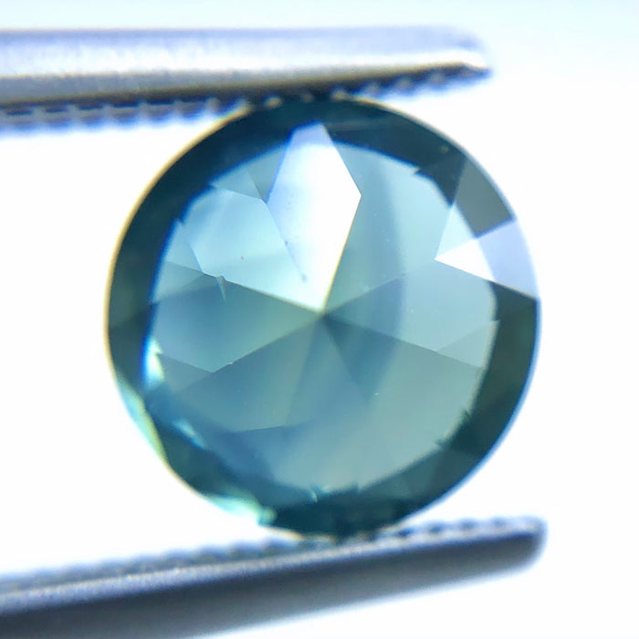 Steel teal Australian Parti Sapphire round cut 1.48 carats - Buy loose or customise
