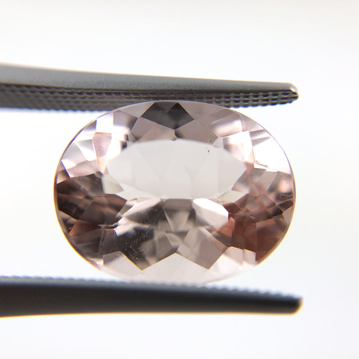 Morganite oval cut 4.55 carat loose gemstone - Buy loose or Make your own custom jewelry