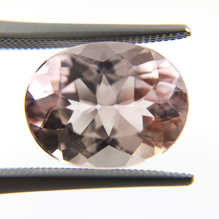 Morganite oval cut 4.55 carat loose gemstone - Buy loose or Make your own custom jewelry