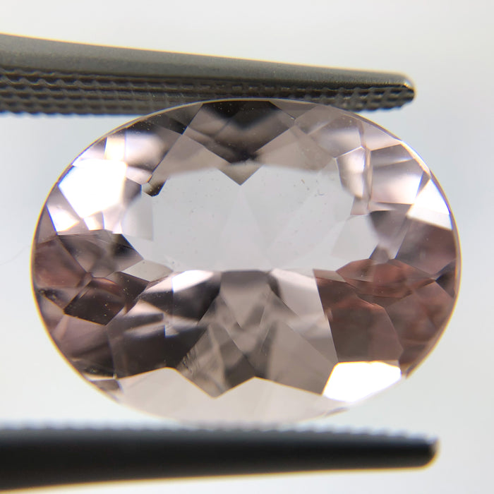 Morganite oval cut 5.18 carat loose gemstone - Buy loose or Make your own custom jewelry