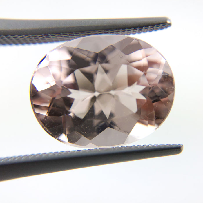 Morganite oval cut 4.55 carat loose gemstone - Buy loose or Make your own custom jewelry