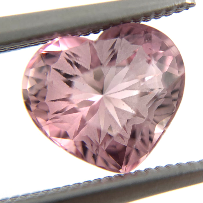 Unique Light pink tourmaline mixed heart cut 1.49 carats loose gemstone - Buy loose or Make your own jewelry design