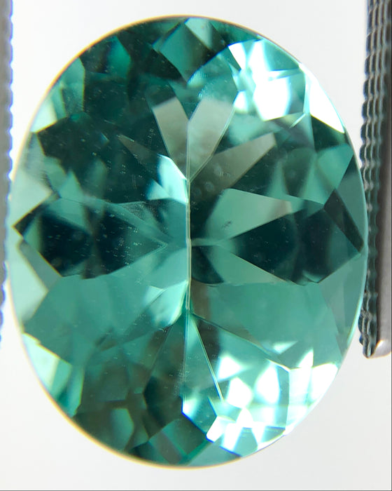 Mint blue green Tourmaline oval cut 2.75 carat gemstone - Buy loose or make your own custom jewelry