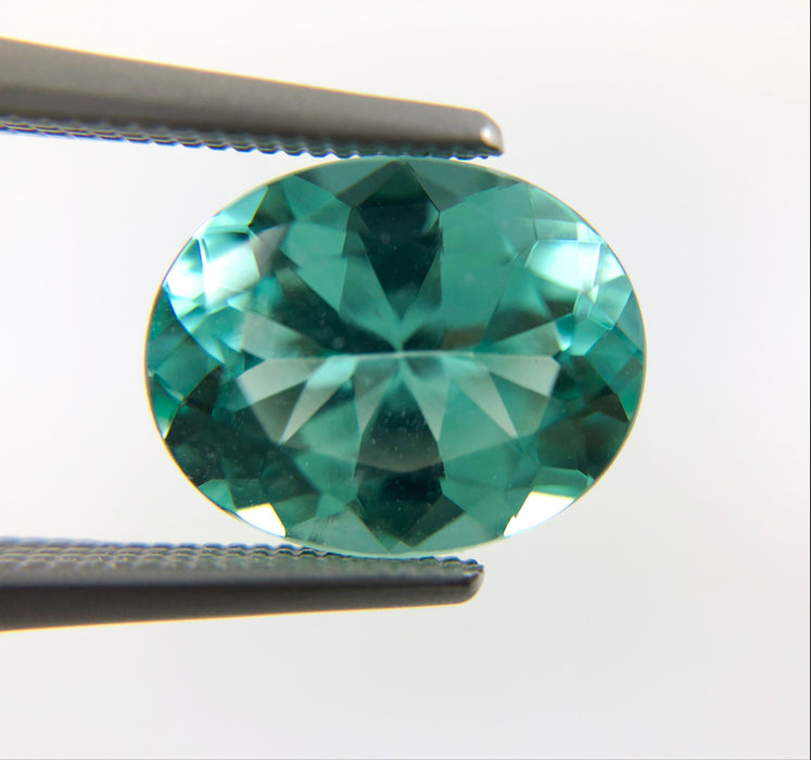 Mint blue green Tourmaline oval cut 2.75 carat gemstone - Buy loose or make your own custom jewelry