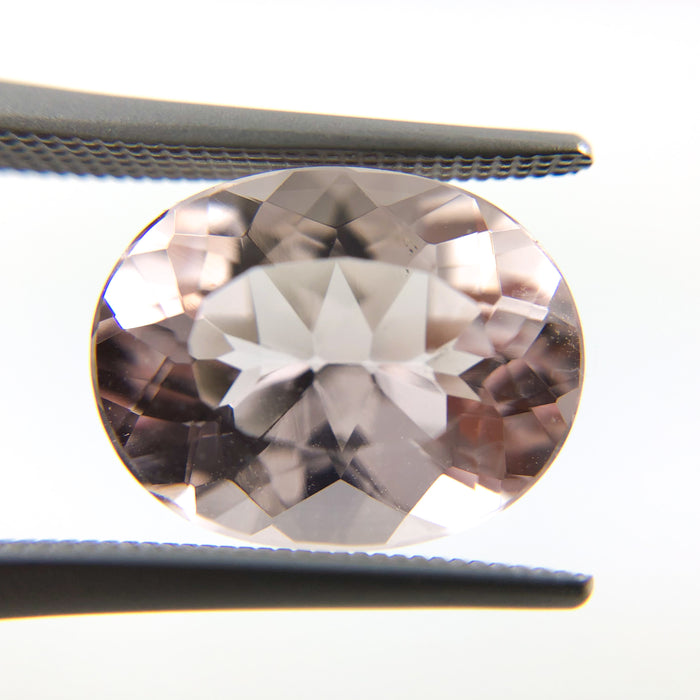 Morganite oval cut 4.55 carat loose gemstone - Buy loose or Make your own custom jewelry