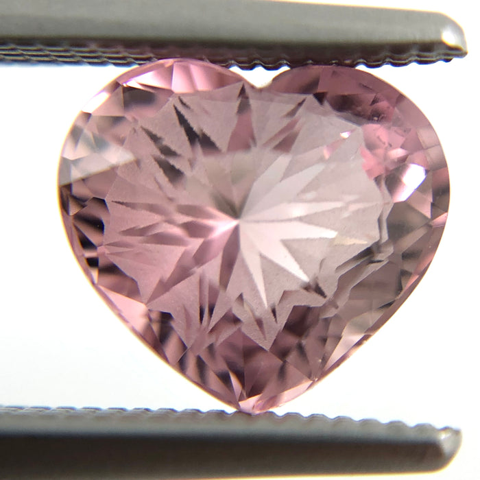 Unique Light pink tourmaline mixed heart cut 1.49 carats loose gemstone - Buy loose or Make your own jewelry design