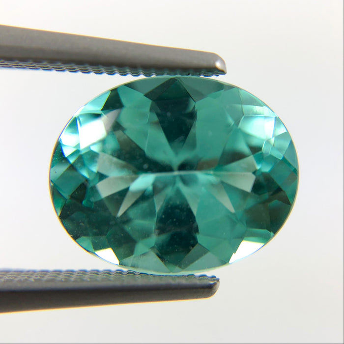 Mint blue green Tourmaline oval cut 2.75 carat gemstone - Buy loose or make your own custom jewelry