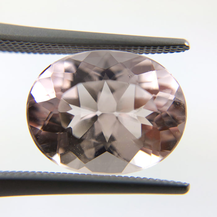 Morganite oval cut 4.55 carat loose gemstone - Buy loose or Make your own custom jewelry
