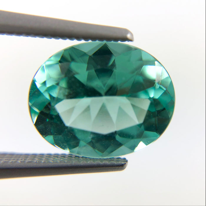 Mint blue green Tourmaline oval cut 2.75 carat gemstone - Buy loose or make your own custom jewelry
