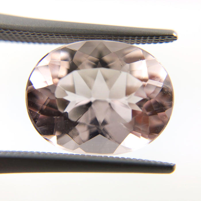 Morganite oval cut 4.55 carat loose gemstone - Buy loose or Make your own custom jewelry