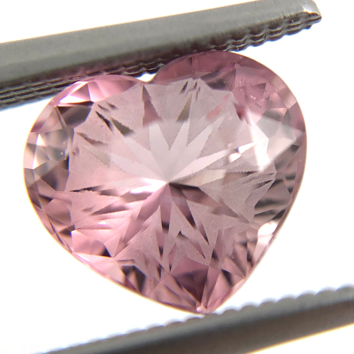 Unique Light pink tourmaline mixed heart cut 1.49 carats loose gemstone - Buy loose or Make your own jewelry design