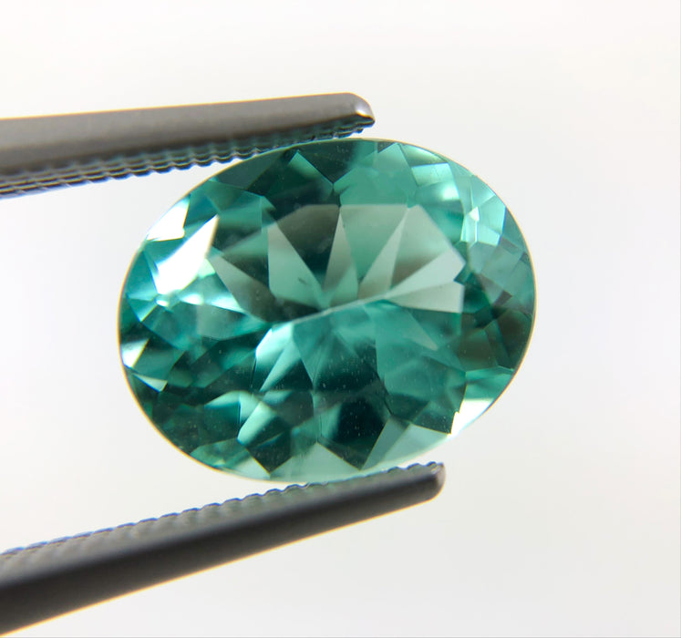 Mint blue green Tourmaline oval cut 2.75 carat gemstone - Buy loose or make your own custom jewelry