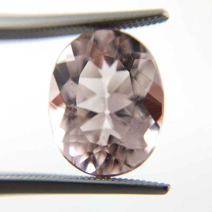 Morganite oval cut 4.55 carat loose gemstone - Buy loose or Make your own custom jewelry