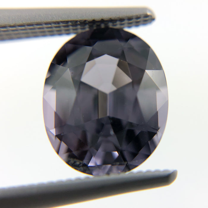 Silver Spinel oval cut 2.57 carat gemstone - Buy loose or Make your own custom jewelry
