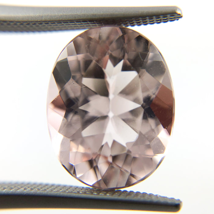 Morganite oval cut 4.55 carat loose gemstone - Buy loose or Make your own custom jewelry