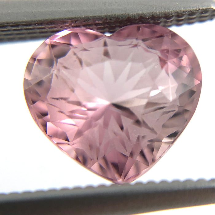 Unique Light pink tourmaline mixed heart cut 1.49 carats loose gemstone - Buy loose or Make your own jewelry design