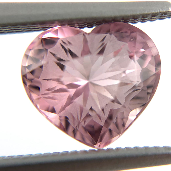 Unique Light pink tourmaline mixed heart cut 1.49 carats loose gemstone - Buy loose or Make your own jewelry design
