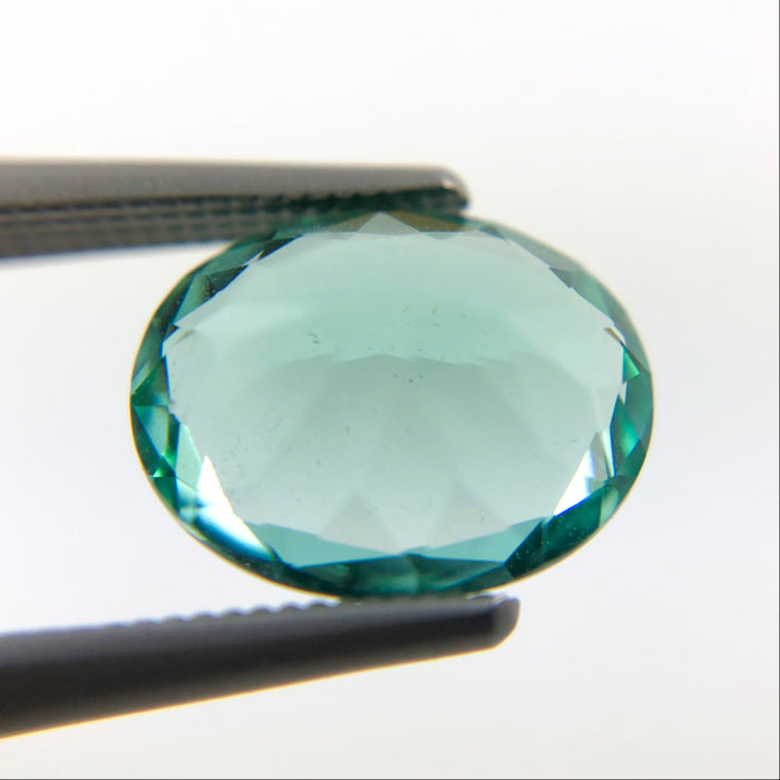 Mint blue green Tourmaline oval cut 2.75 carat gemstone - Buy loose or make your own custom jewelry