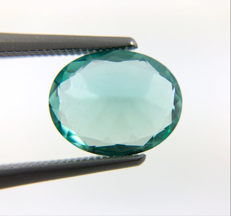 Mint blue green Tourmaline oval cut 2.75 carat gemstone - Buy loose or make your own custom jewelry