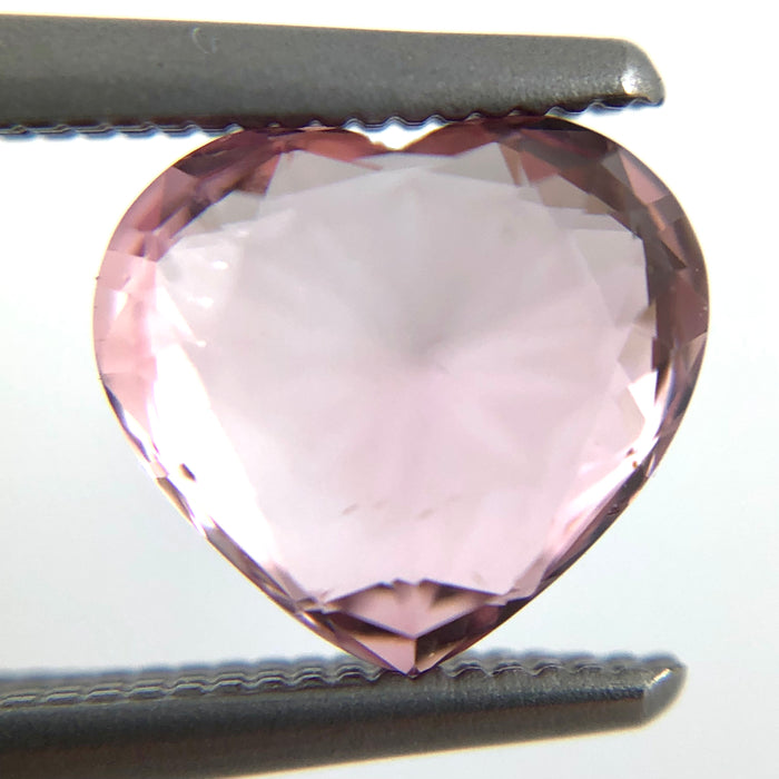 Unique Light pink tourmaline mixed heart cut 1.49 carats loose gemstone - Buy loose or Make your own jewelry design