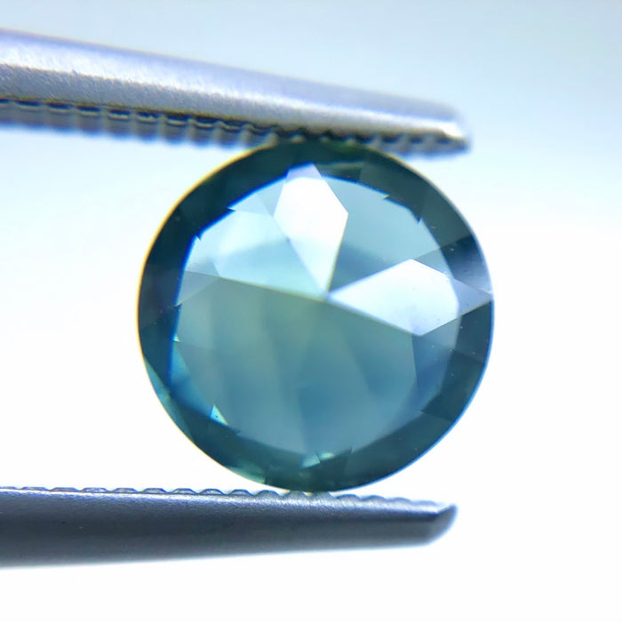 Steel teal Australian Parti Sapphire round cut 1.48 carats - Buy loose or customise